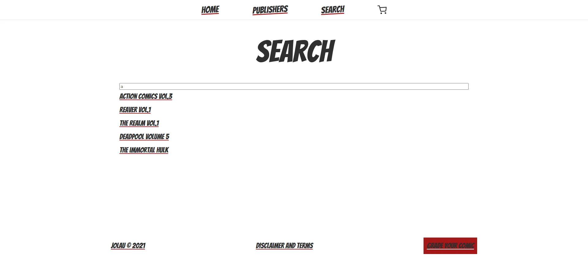 Real-time search interface with instant results filtering