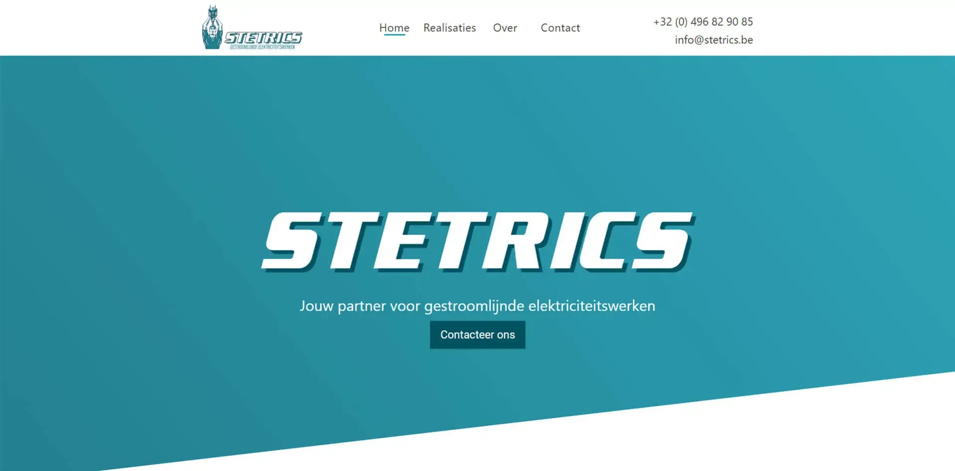 Sample of the Home Page